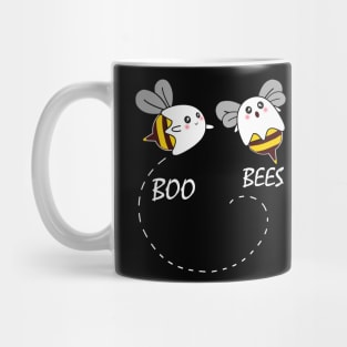 boo bees ghost halloween tshirt and mask, boo bees gift Mug